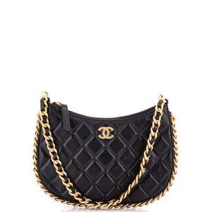 Chanel Cc Chain Around Hobo Quilted #243951C49B